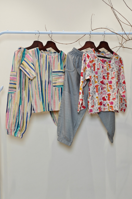 Vibrant Vibes Surprise Bundle- Pack of 2 Shirts and 2 Pants